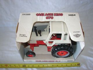 CASE AGRI KING 970 FARM TRACTOR 1:16 SCALE ERTL WIDE FRONT WHITE TOY 5