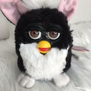 Furby Tiger Electronics 1998 Black And White - Non Only