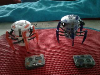 Hexbug Battlebots Spiders Orange And Blue