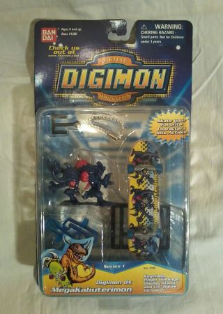 Digimon Dx Mini - Skateboard Megakabuterimon By Bandai