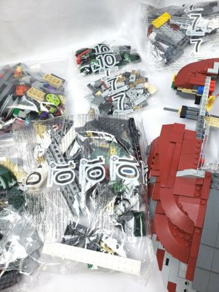 LEGO Star Wars UCS Slave UNSORTED AND INCOMPLETE with Instructions 75060 Retired 3
