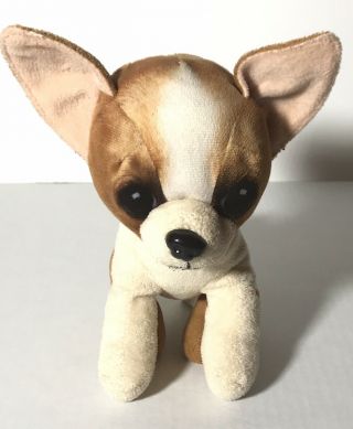 Dan Dee Chihuahua Dog Stuffed Animal Plush Toy Fabric Eyes 8 " Tall