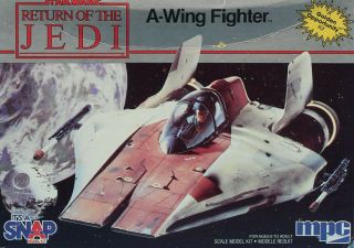 Mpc Ertl Star Wars Return Of The Jedi A - Wing Fighter 1 - 1973u