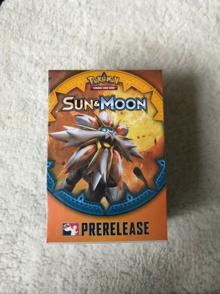 Sun And Moon Pre Release Box