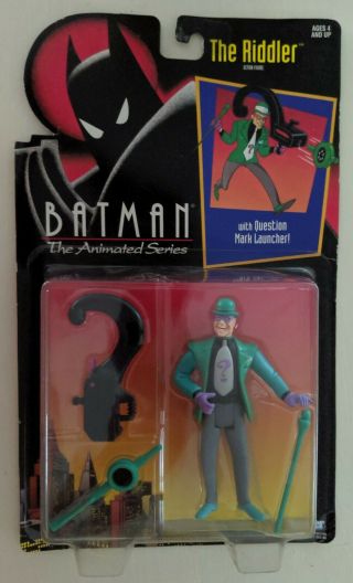 1992 Batman The Animated Series The Riddler With Question Mark Launcher