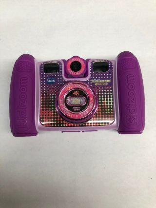 Vtech Kidizoom Spin & Smile Camera Purple 2 Megapixels 4x Digital Zoom