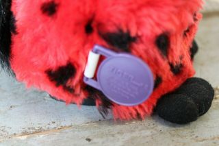 Vintage 1999 Red With Black Spot Furby With Tags Model 70 - 800 3