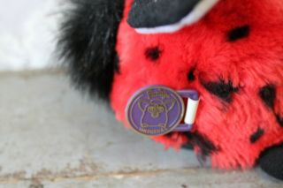 Vintage 1999 Red With Black Spot Furby With Tags Model 70 - 800 4
