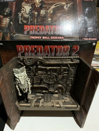 Neca Predator 2 Trophy Wall Diorama