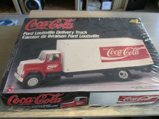 Amt/ertl 1/25 Coca Cola Ford Louisville Delivery Truck Kit H825 Parts
