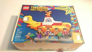 Lego 21306 The Beatles Yellow Submarine (100 Complete & Instructions)
