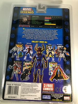 Marvel Legends War Machine Toy Biz Wave Series 9 Galactus NO BAF 2005 7