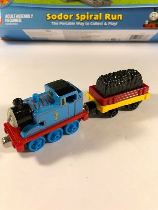 Thomas & Friends Take - n - Play Railway Sodor Spiral Run Train Set COMPLETE 5