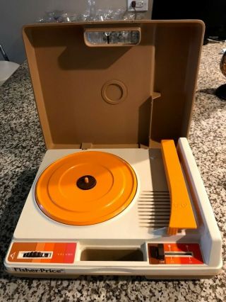 Fisher Price 1978 Portable Phonograph Record Player Turntable | Model 825 |