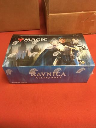Ravnica Allegiance Booster Box,  Factory,  Magic The Gathering Mtg