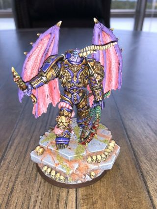 Tzeentch Daemon Prince,  Custom Pro Painted And Magnetized