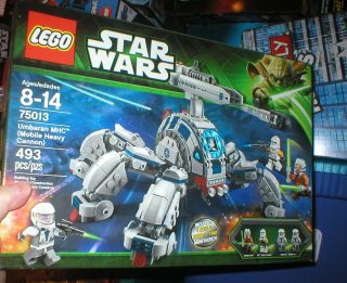 Lego Star Wars Retired Umbaran Mobile Heavy Cannon,  Never Opened,  Set 75013
