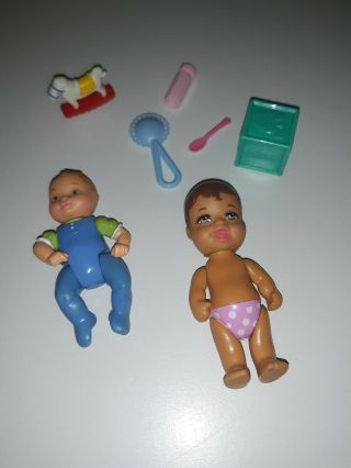 Mattel Barbie Baby,  Fisher Price Loving Family Baby & Baby Doll Accessories