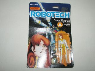 Vintage 1985 Matchbox Robotech Lisa Hayes 3.  75 " Action Figure