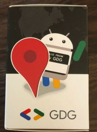 ULTRA RARE Hello From GDG Android Mini Collectible Google Special Edition Figure 3