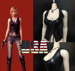1/6 Sexy Cowgirl Leather Vest For 12 " Tbleague Phicen Female Figure ❶usa❶