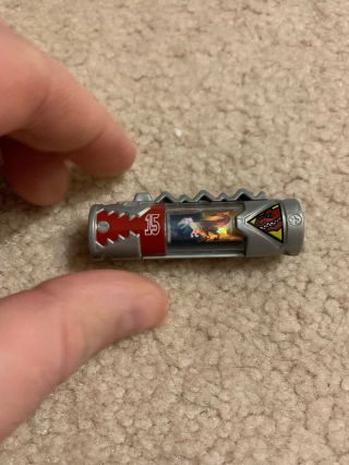 Power Rangers Dino Charge Allosaurus Charger - BOA 15 RED FOIL 4
