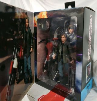 SDCC 2019 NECA Exclusive John Connor with Motorcycle Terminator 2 Judgement Day 2