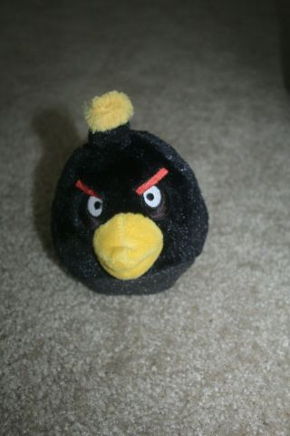 Angry Birds Black Bomb Plush 5 "