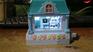 2005 Mattel Pixel Chix Blue Teal House 4954 Interactive Handheld Game Rare