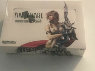 Final Fantasy Tcg Opus 1 Factory Booster Box