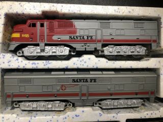 Marx Train Set 41821 Santa Fe Diesel Freight Set 8