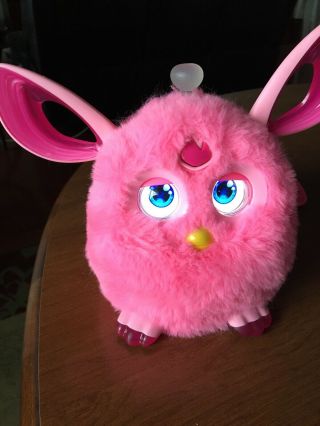 2016 Hasbro Bluetooth Furby Connect Friend Pink Links To Smartphone