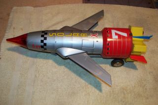 Solar X Battery Operated Space Rocket Japan