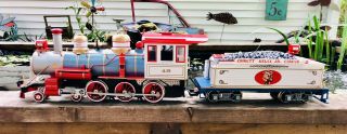 Bachmann Big Haulers G Scale Emmet Kelly Jr Circus 49 Steam Locomotive & Tender