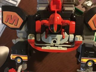1993 Bandai Mmpr Mighty Morphin Power Rangers Deluxe Set Megazord 96 Complete 4