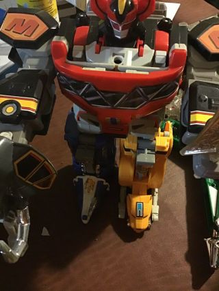 1993 Bandai Mmpr Mighty Morphin Power Rangers Deluxe Set Megazord 96 Complete 5