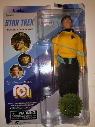 Mego Star Trek Chekov 8 Inch Action Figure Numbered Edition 5452 / 10000