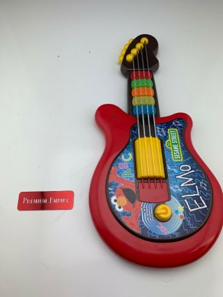 Elmo Guitar Sesame Street Musical Toy Instrument Light - up Hasbro 2010 - 5