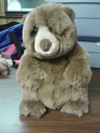 Lou Rankin Friends 12 " Brown Teddy Bear Plush Stuffed Animal,  Gently