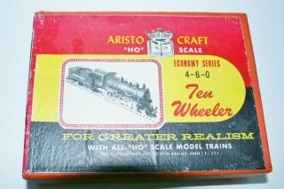 Aristo Craft HO,  Economy Series,  4 - 6 - 0 Ten Wheeler,  Central Pacific,  125, 2