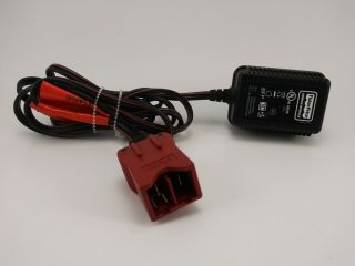 Fisher Price Power Wheels 00801 - 1779 Battery Charger 6v 0.  9a Red
