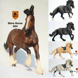 1:6 Scale Mr.  Z Animal Model Simulation England Sharma Horse Resin Figure 5 Color