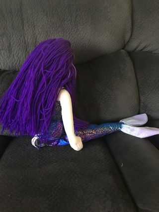 28 Inches Dellora - Medium Sea Sparkles Soft Plush Mermaid Doll Toy 3