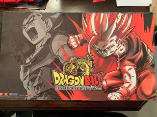 Official Bandai Dragon Ball Z Gohan And Vegeta Playmat Game Mat Rare Htf