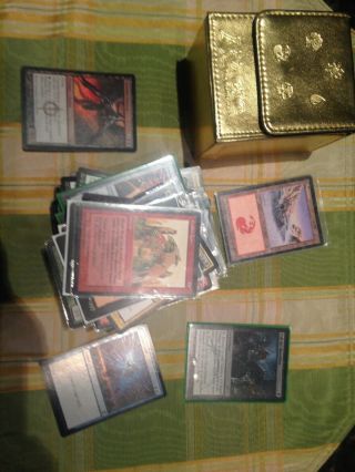 Box Of Old/new Magic The Gathering Cards