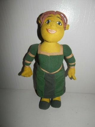 Nanco Dreamworks 14 " Princess Fiona Ogre Green Dress Shrek 2 Plush Stuffed Toy