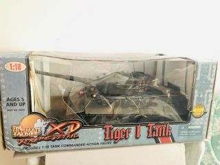 21st century/ Ultimate Soldier 1/18 scale Tiger Tank BOX NEVER OPENED 2