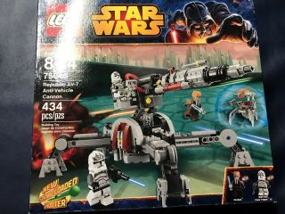 Lego Star Wars Republic Av - 7 Anti - Vehicle Cannon (75045) Darth Vader