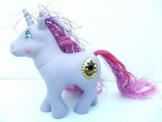 My Little Pony " Princess Misty " (1987) G1 Toy Horse Unicorn - Purple