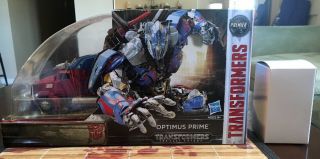 Sdcc 2017 Hasbro Exclusive Transformers: The Last Knight Optimus Prime With Tire
